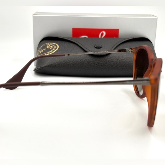Ray Ban Erika Havana Tortoise RB4171 865/13 54mm Polarized Sunglasses New 30 - Picture 10 of 11